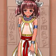 【ｺｯｼｮﾘ】褐色猫耳エジプトきりたん