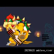 クッパ×ルーミア腹ボコセックス
