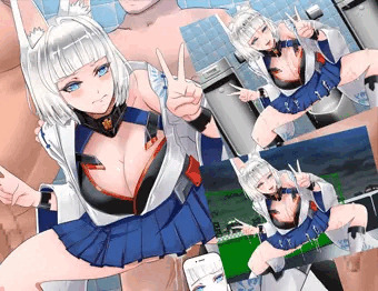 加賀ダブルピースぶっかけ