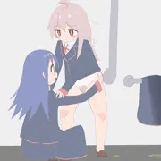 なゆたんにおもらしパンツ交換させられるお兄ちゃん