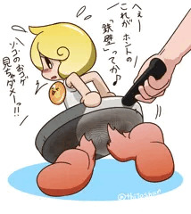 フライパンとえっち？