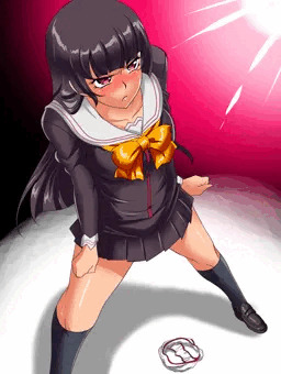 パンツを脱がされ、身動きが取れない女の子達