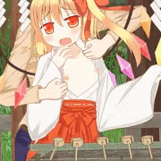 手水舎にて