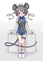 チャイナ風ナズ（＋服無し差分）