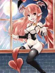 誘う淫魔