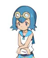 スイレンちゃんの脱ぎっぷり