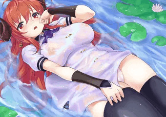 濡れ透けェ・・・