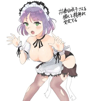 春日咲子さんを描くと精神が安定する