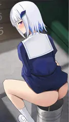 バケツにプリケツ丸出しで放尿するリ◯皇女