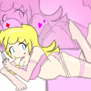 寝そべりピンクナース🩷