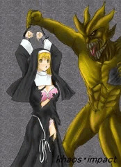 シスターとモンスター