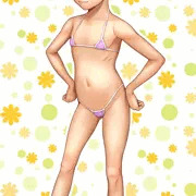 【初投稿】マイクロビキニの女の子