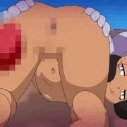 馬チ◯ポを誘うハプウちゃん