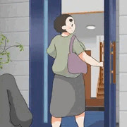 うしろから