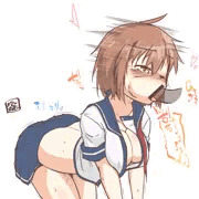 古鷹とｲﾁｬｲﾁｬ