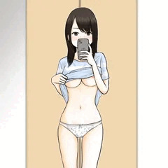 エロ絵師に自撮りを送る女の子