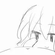 おしゃぶりアニメ