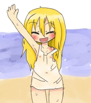 べしょ濡れドロテア!