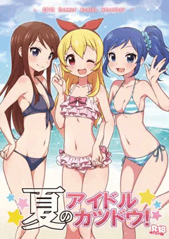 C84新刊②カラー本表紙+サンプル