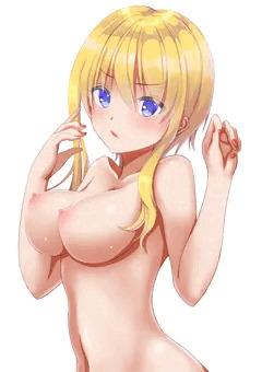 金髪巨乳ちゃん