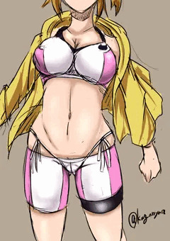 おっぱいスパッツ先輩