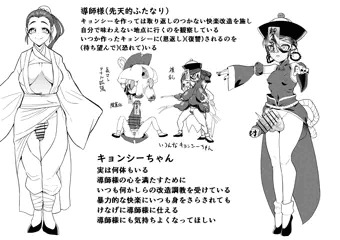 キョンシーちゃん人体改造いろいろ