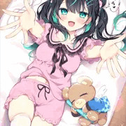 「一緒におやすみ、しよ♪」