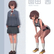 Char001 園田茜 制服とユニフォーム