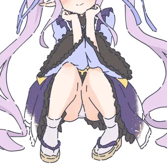 「…何してるんですか、へんたいふしんしゃさん」