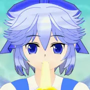 チルノにバナナ食べさせてみた・・・・
