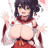 おっぱい見せてくれるカエデちゃん