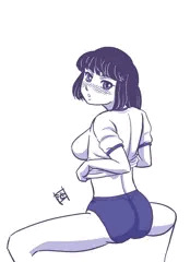 きょうのにじえ　０５６　この学園にはまだブルマがあるのです