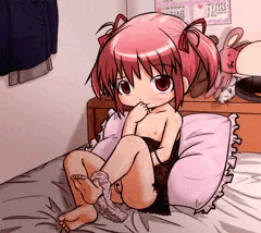 ちらりと誘惑