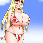 旭日旗ビキニ