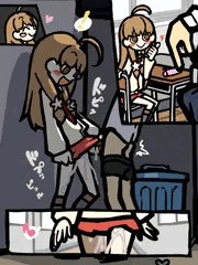 まり花ちゃんの秘密のお昼休み