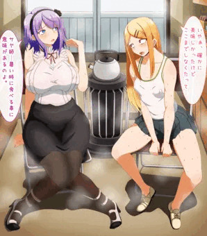 汗だく少女