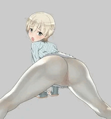 ニパさんタイツおしり