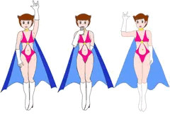 魔美のセクシーアクション集