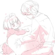 ロリ超乳メイドの重みを感じる