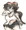 シャドウラン 殺の過去絵色塗り。