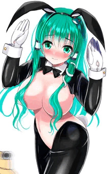 逆バニー早苗さん（肌）