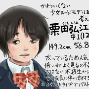 可愛くない少女ヌードモデルを考える