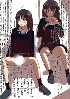 まじめそうなjkが電車で脚開いててパンツ見えた♡たまらない…♡