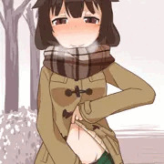 控えめな露出ちゃん