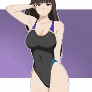 西住しほ 競泳水着