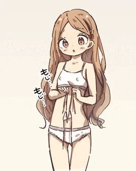 もじもじ少女