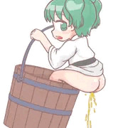 おしっこするキスメちゃん