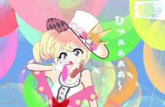 【黒ウィズ】　風船少女の災難