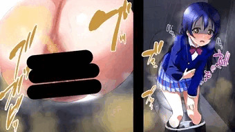 リク絵　（海未ちゃんの下痢便）