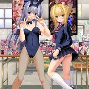 女騎士の城　コミケ２日目　設営と売り子さんのイメージ画像
